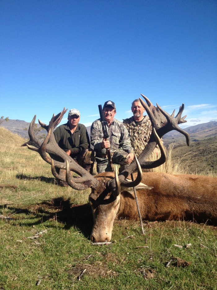 Red Stag Hunting with good guides Telford Hunting NZ Ltd